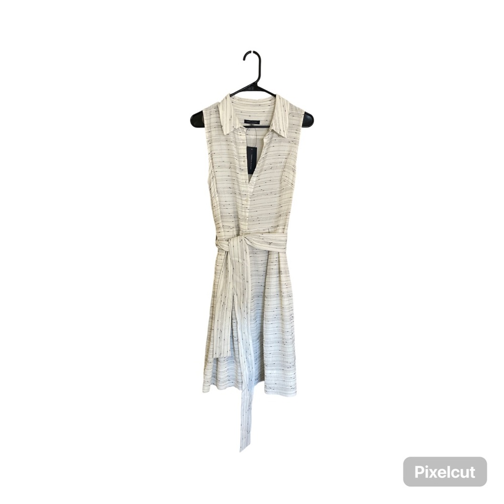 NWT Button Down Tommy Hilfiger Dress with Pockets and Zip-Up Side